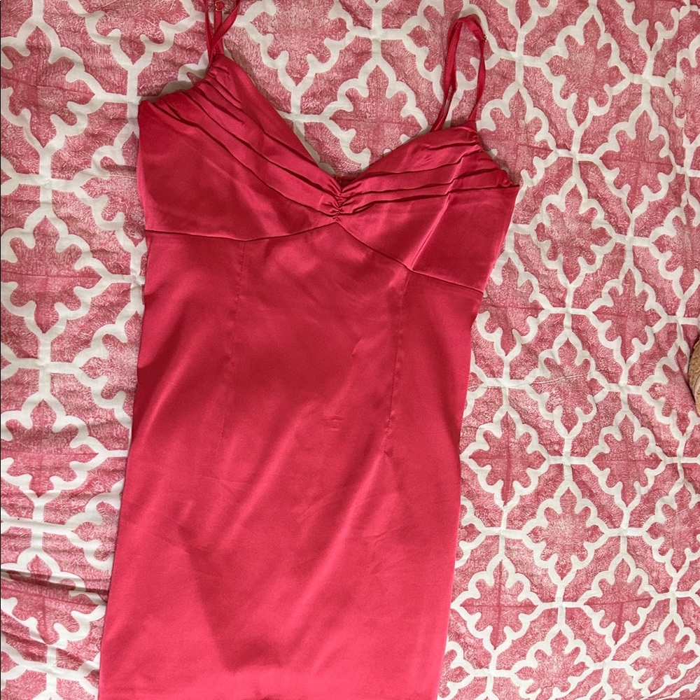 Beginning Boutique Pink Mini Dress